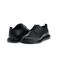 Koyu Lacivert Sneaker Deri Ayakkabı