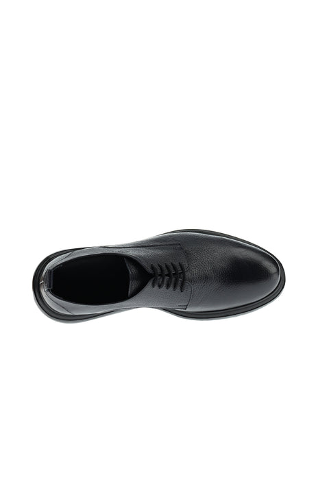 Koyu Lacivert Sneaker Deri Ayakkabı