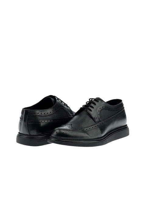 Black Classic Leather Shoes