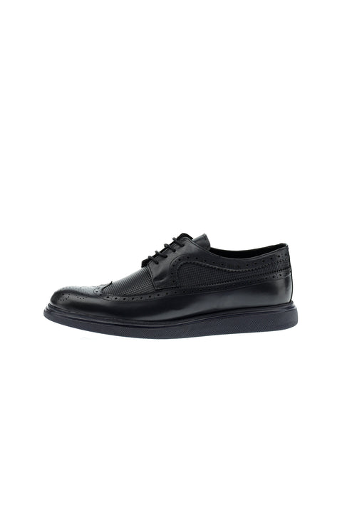 Dark Navy Classic Leather Shoes