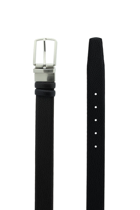 Dark Brown Double-Sided Classic Leather Belt