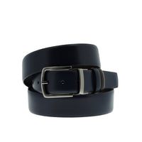Dark Navy Double-Sided Classic Leather Belt