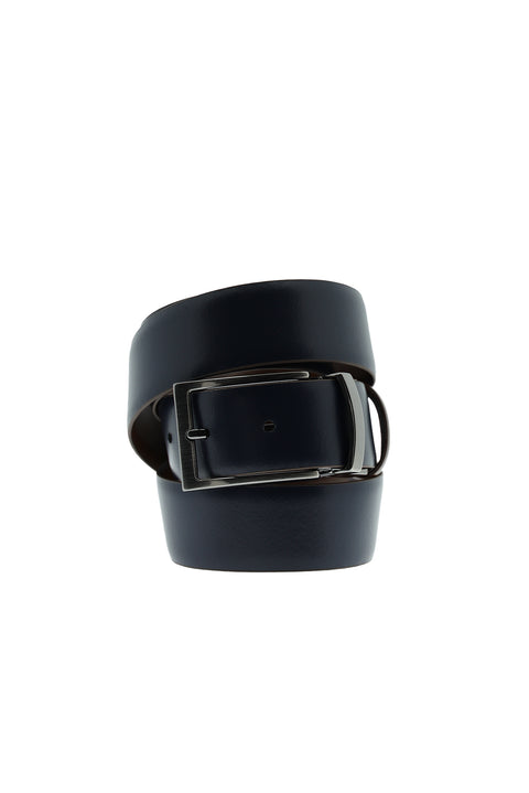 Tan Double-Sided Classic Leather Belt