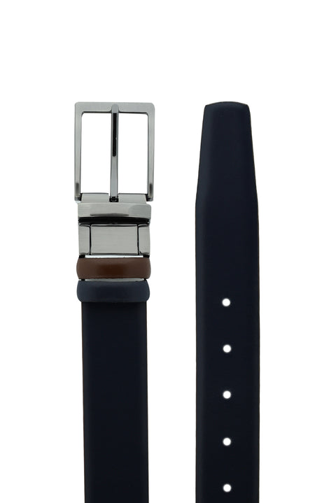 Tan Double-Sided Classic Leather Belt