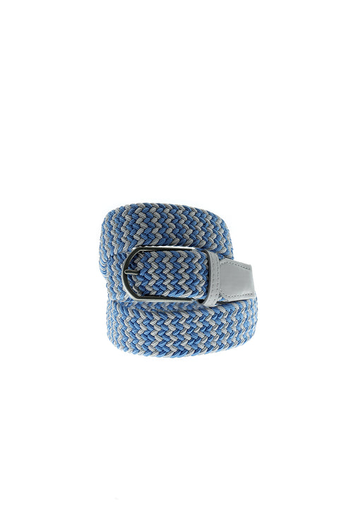 Indigo Melange Knit Sports Belt