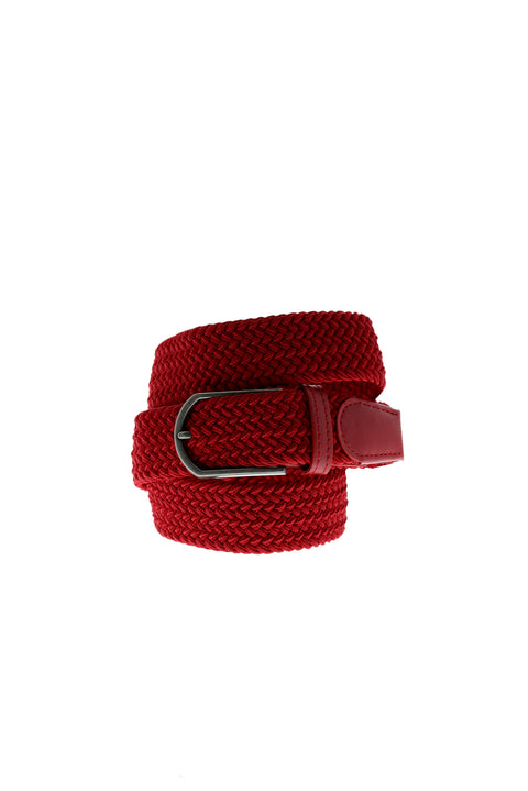 Light Red Mesh Sports Belt