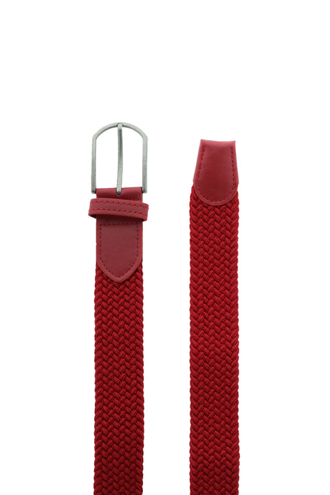 Light Red Mesh Sports Belt