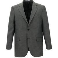 Medium Gray 6 Drop Regular Fit Standard Cut Wool Classic Patterned Jacket