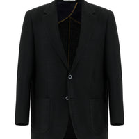 Dark Navy 6 Drop Regular Fit Standard Cut Eyelet Sport Jacket