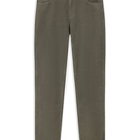 Orta Haki Slim Fit Dar Kesim Kanvas / Chino Pantolon