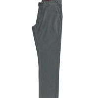 Titanium Grey Slim Fit Stretch Canvas / Chino Trousers