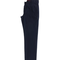 Aviator Blue Marl Regular Fit Standard Cut Lycra Canvas / Chino Trousers