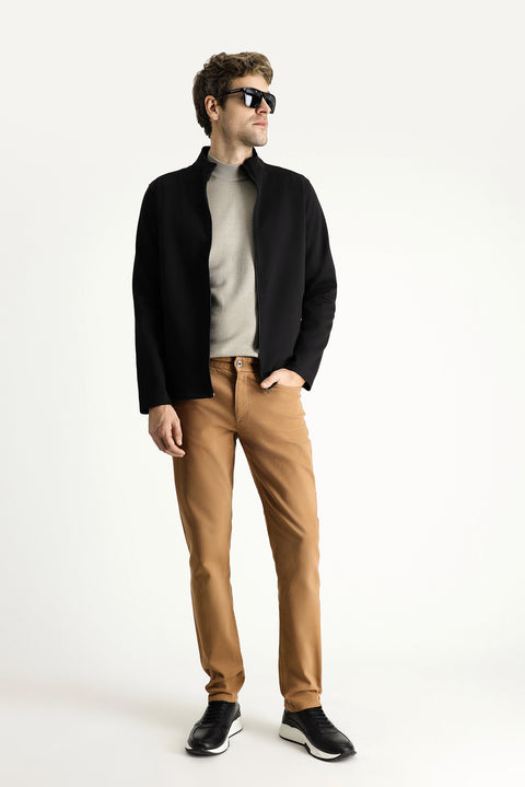Taba Slim Fit Stretch Canvas / Chino Trousers