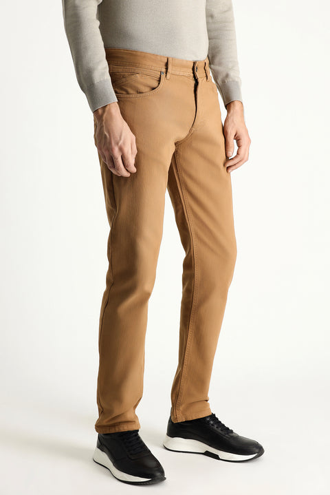 Taba Slim Fit Stretch Canvas / Chino Trousers