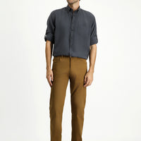 Taba Relaxed Fit Stretch Canvas / Chino Trousers