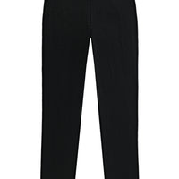 Black Slim Fit Stretch Canvas / Chino Trousers