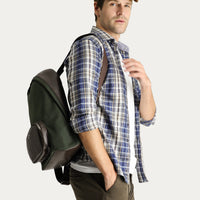 Medium Grey Long Sleeve Slim Fit Narrow Cut Plaid Lumberjack Cotton Easy Iron Shirt