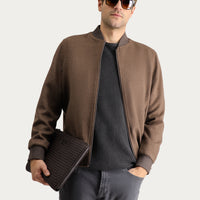 Light Brown Melange Jacket