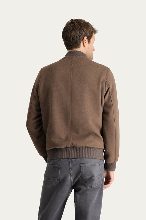 Light Brown Melange Jacket