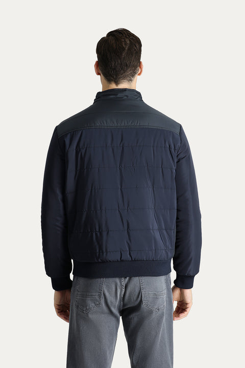 Medium Anthracite Quilted Sport Jacket