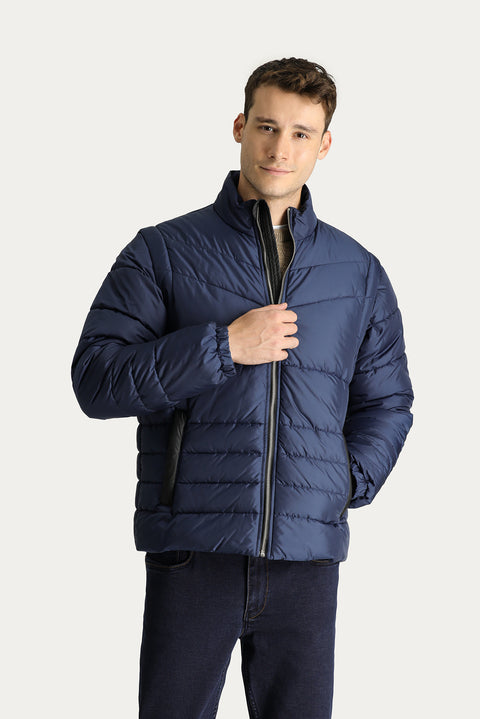 Dark Navy Padded Sports Jacket