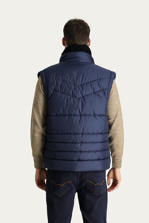 Dark Navy Padded Sports Jacket