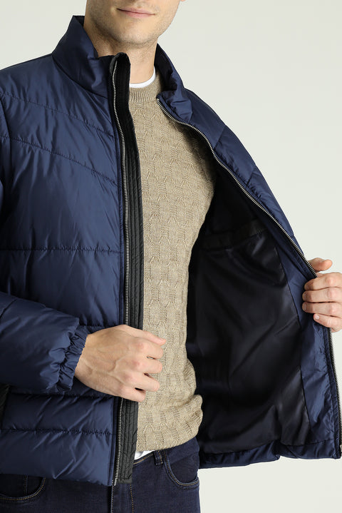 Dark Navy Padded Sports Jacket