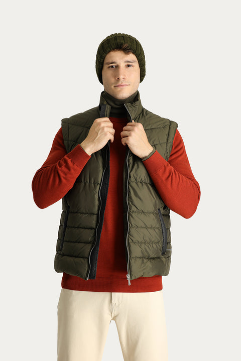 Medium Khaki Padded Sports Jacket