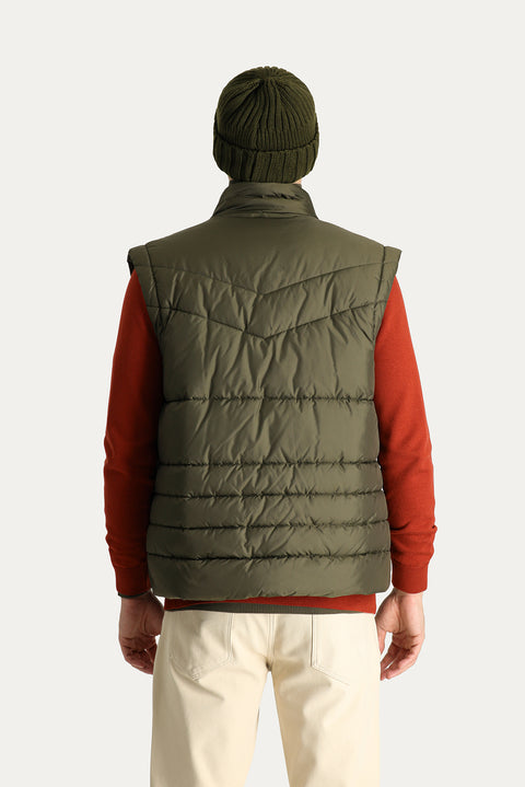 Medium Khaki Padded Sports Jacket