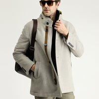 Stone Wool Coat