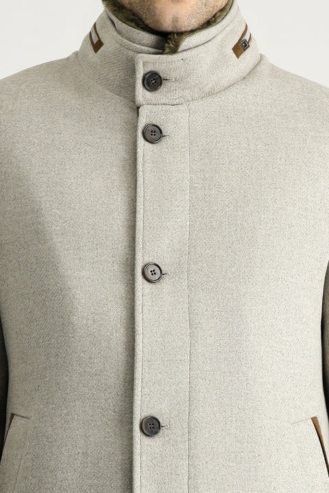 Stone Wool Coat
