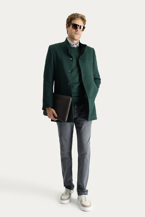 Dark Green Coat