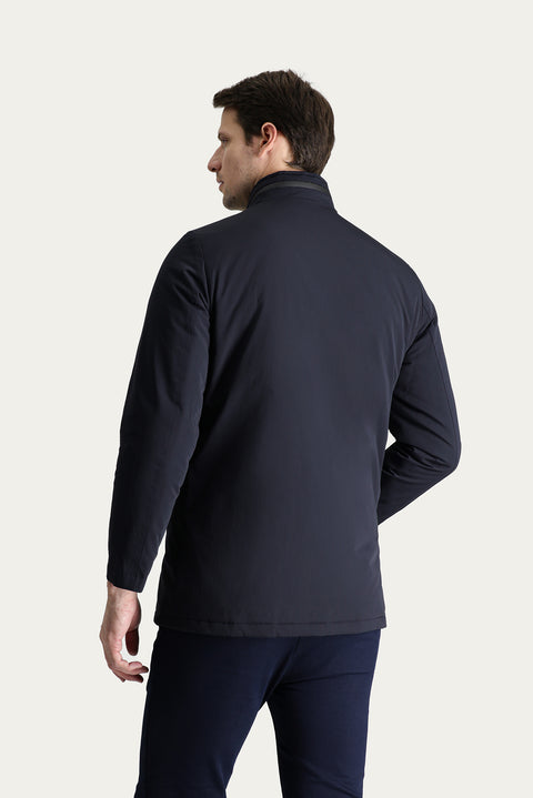 Dark Navy Cotton Sport Coat