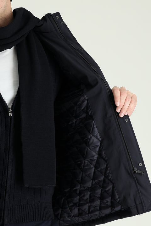 Dark Navy Cotton Sport Coat
