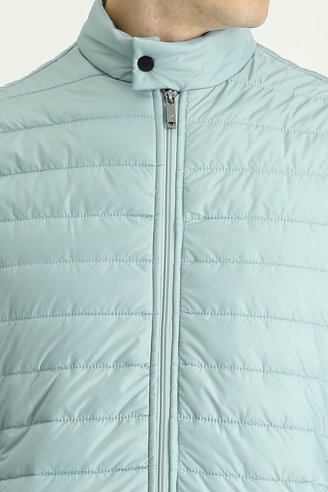 Cloud Blue Quilted Padded Sports Vest