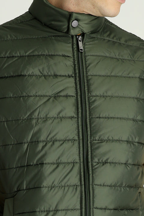 Medium Khaki Quilted Padded Sports Vest