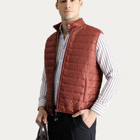 Tile-Style Quilted Inflatable Sports Vest