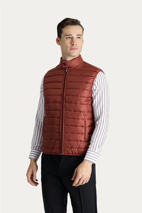 Tile-Style Quilted Inflatable Sports Vest