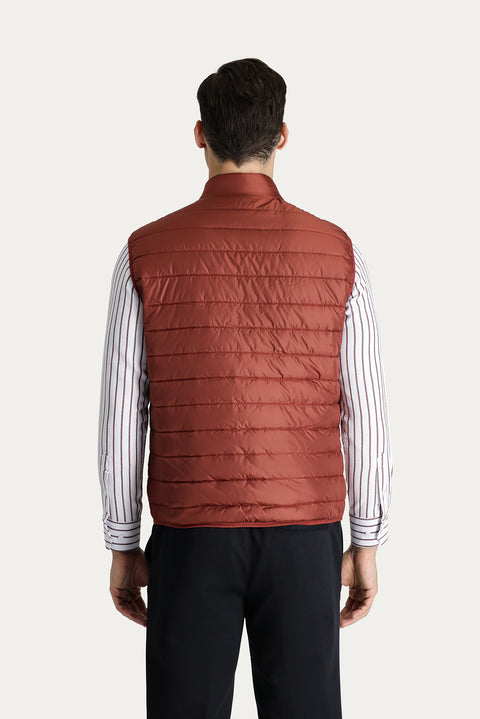 Tile-Style Quilted Inflatable Sports Vest
