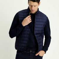 Dark Navy Quilted Puffer Vest