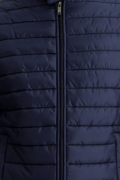 Dark Navy Quilted Puffer Vest