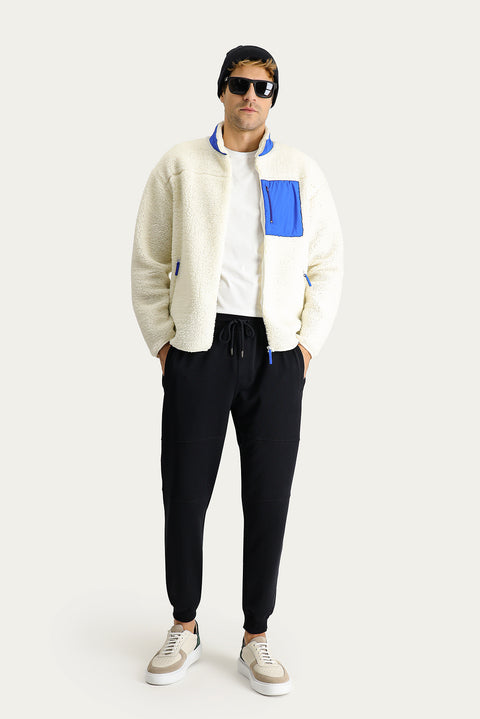 Dark Navy Slim Fit Cotton Sweatpants