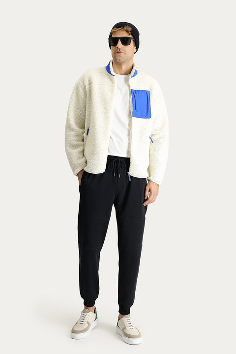 Dark Navy Slim Fit Cotton Sweatpants