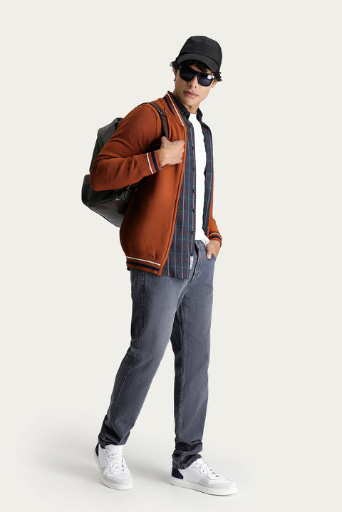 Tarçın  Slim Fit Dar Kesim Triko Hırka