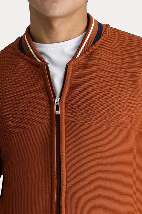 Tarçın  Slim Fit Dar Kesim Triko Hırka