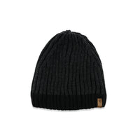 Dark Gray Knitted Beanie