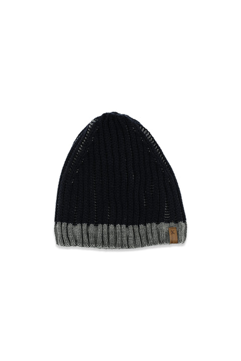 Dark Navy Knitted Beanie