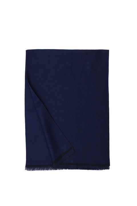 Dark Navy Plain Scarf