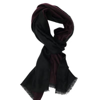 Dark Burgundy Double-Sided Plain Weft