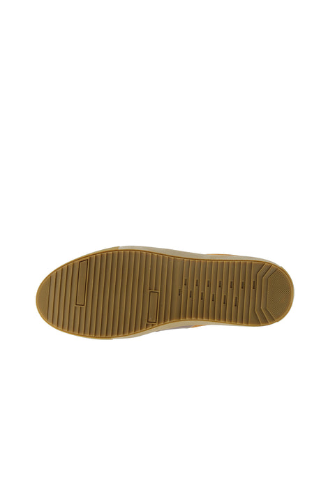 Dark Brown Leather Sneaker Shoes